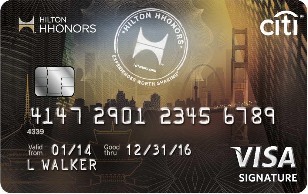 Citi Hilton hhonors reserve credit card